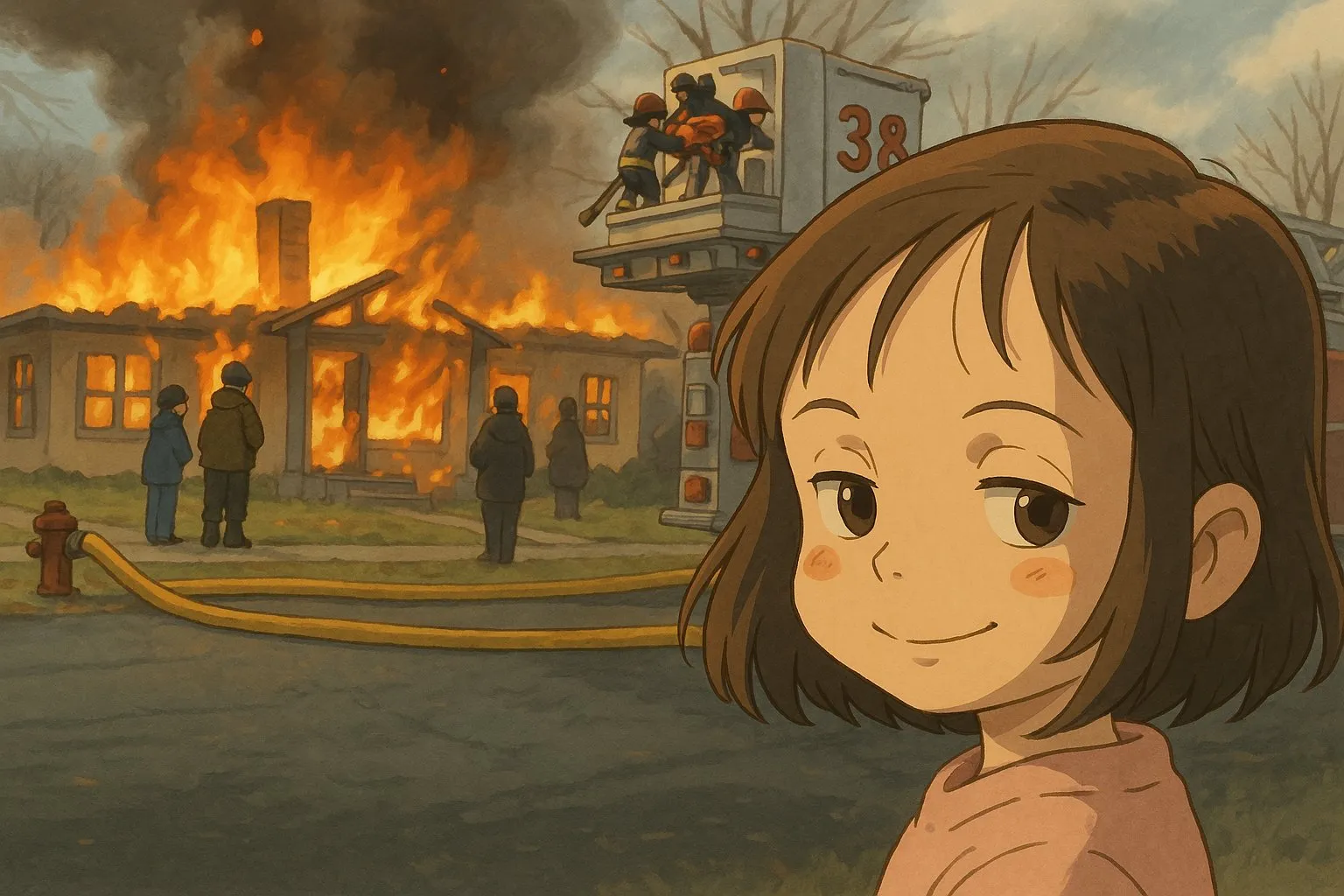 Ghibli style AI image example 4