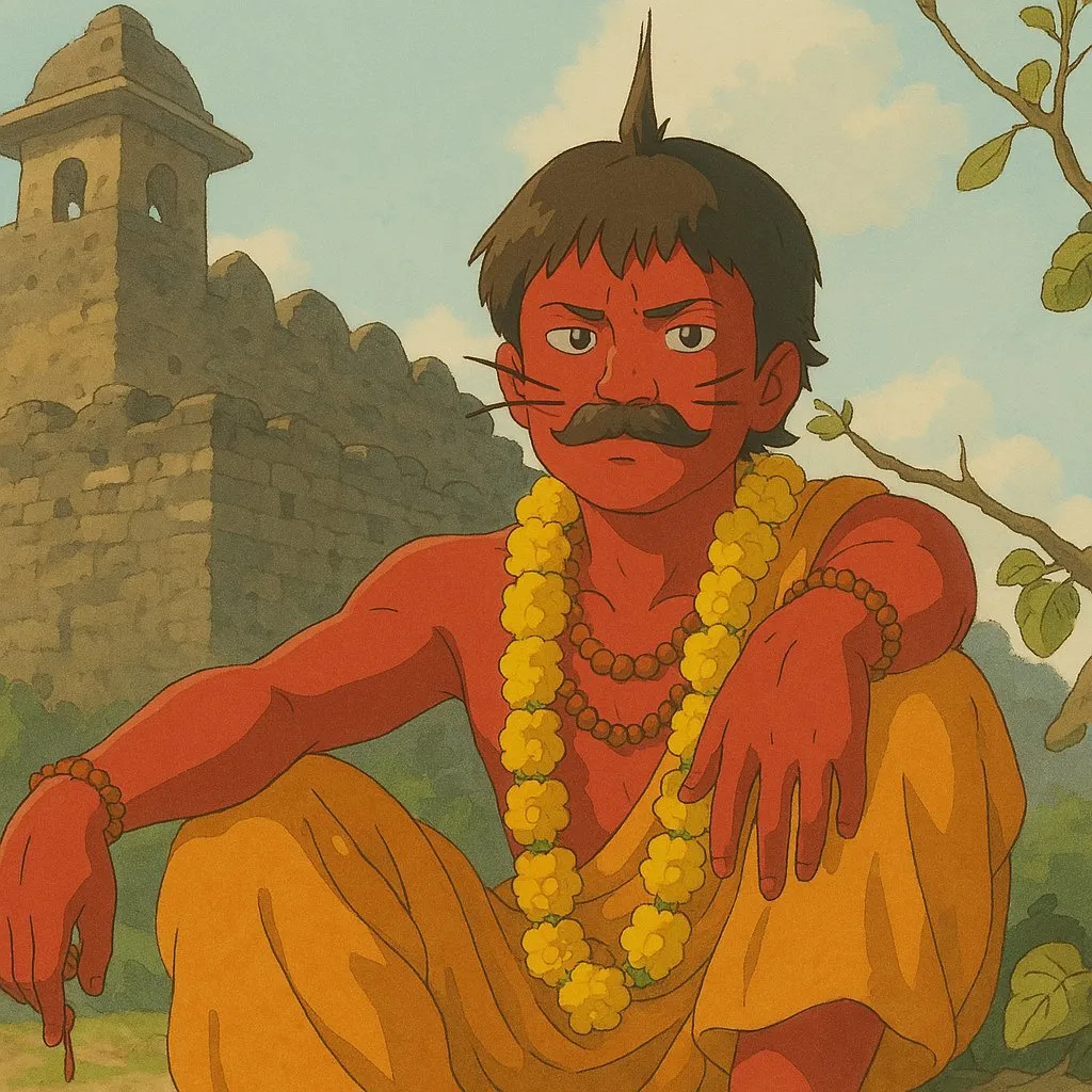 Ghibli style AI image example 6